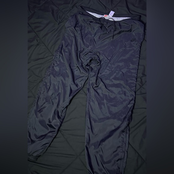 Nike Other - Vintage 80s  black Nike track pants